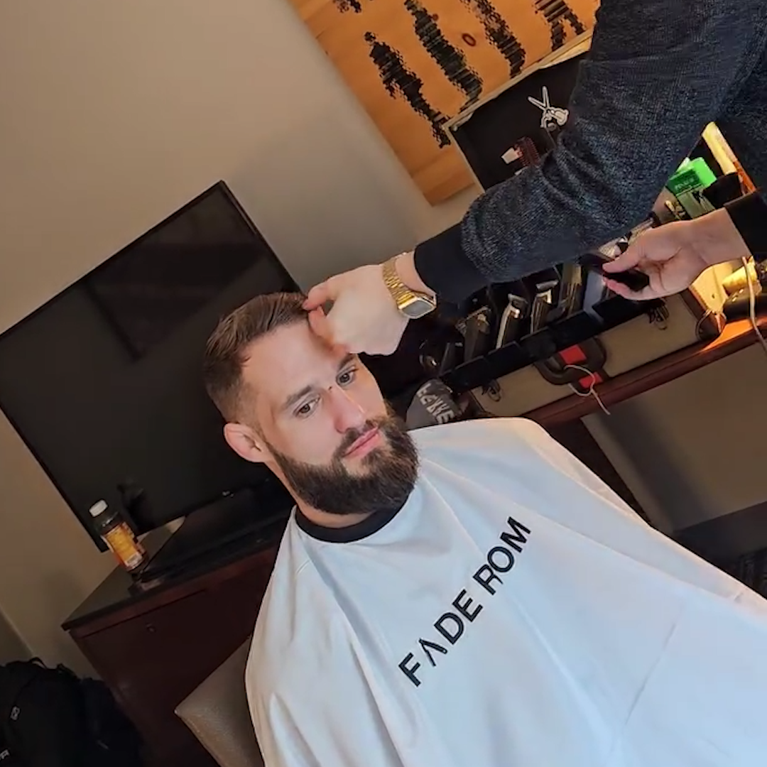 Cutting Hair for an MMA Fighter: Trey 