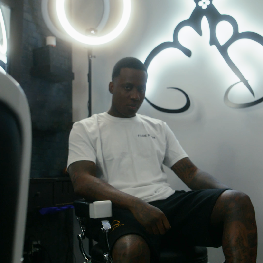 A Fresh Cut for OVO Riicch at Fade Room Barbershop
